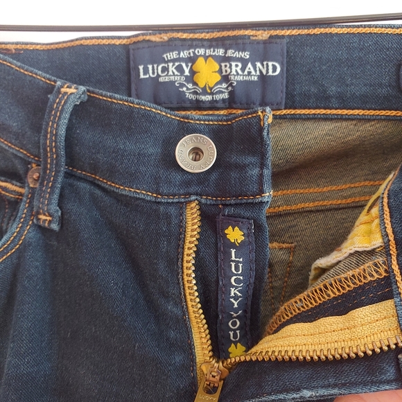 (2 for $20) Lucky Brand Sofia Skinny blue jeans, size 25/0 (fit large) - Picture 7 of 12